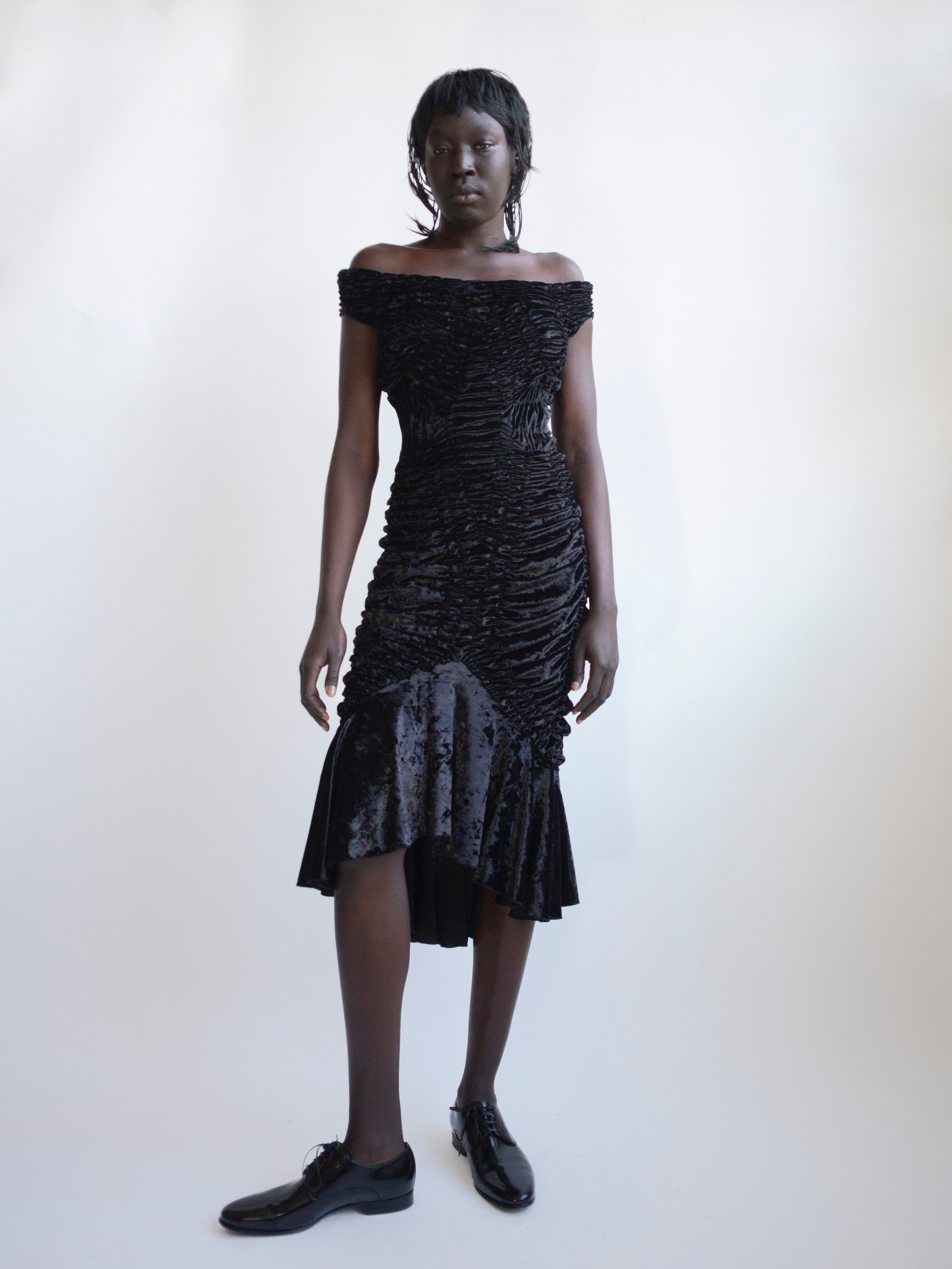 Flare Twist Dress