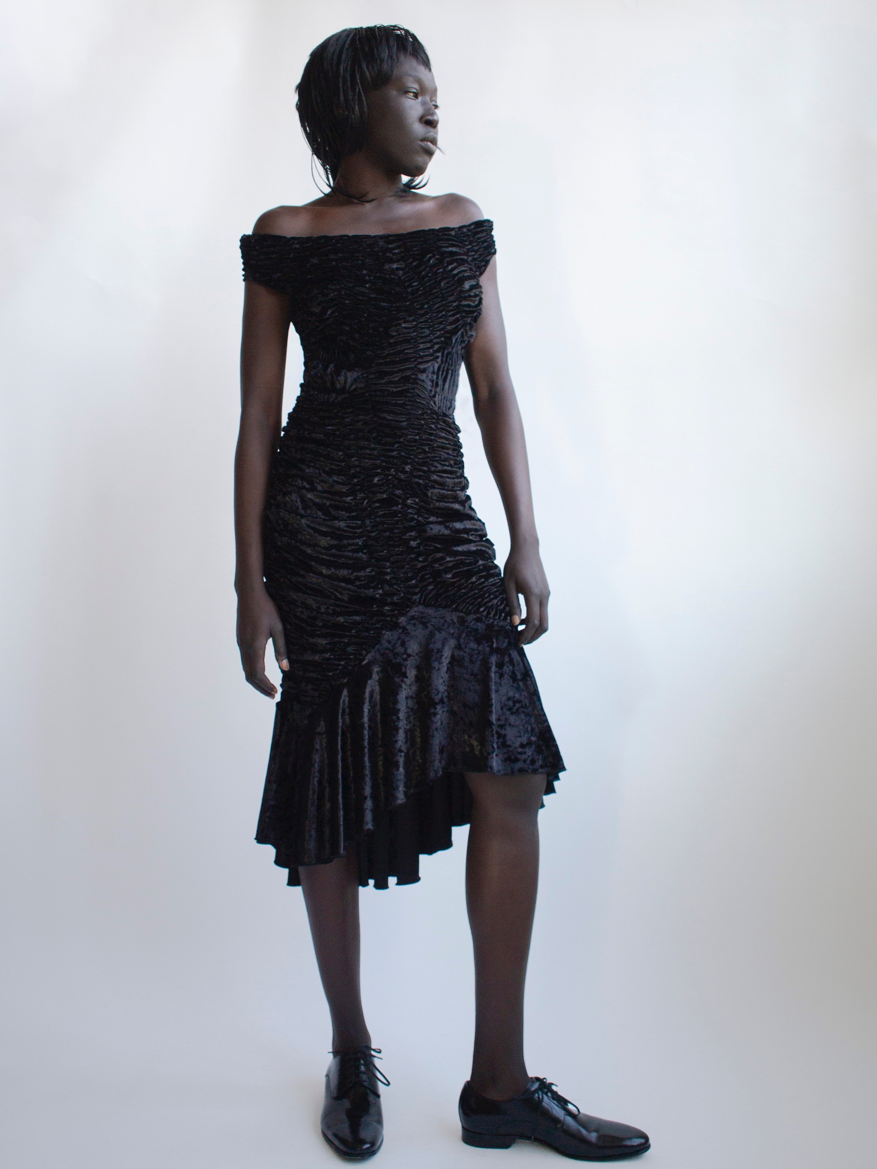 Flare Twist Dress